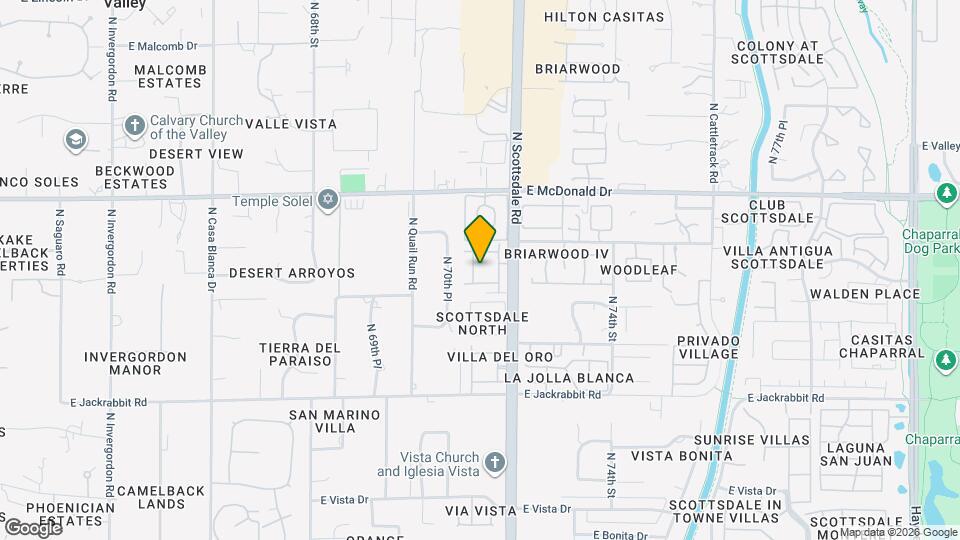 5770 N Scottsdale Rd Map and Location Details