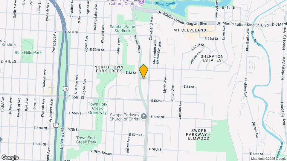 5341 Swope Pkwy Map and Location Details