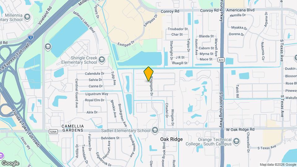 4033 Castlegate Dr Map and Location Details