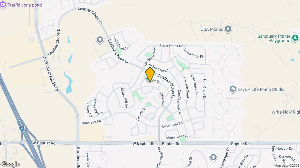421 Talus Rd Map and Location Details