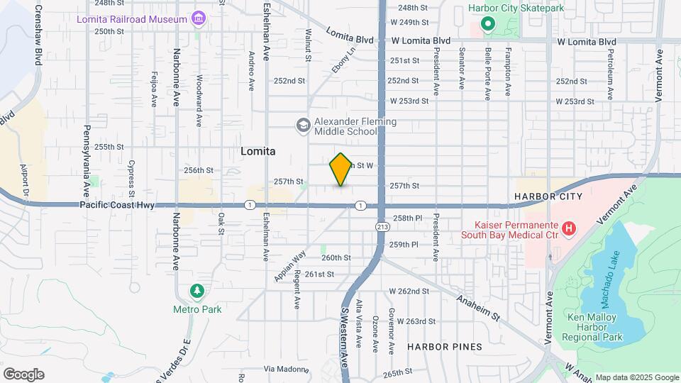 1816 257th St Map and Location Details