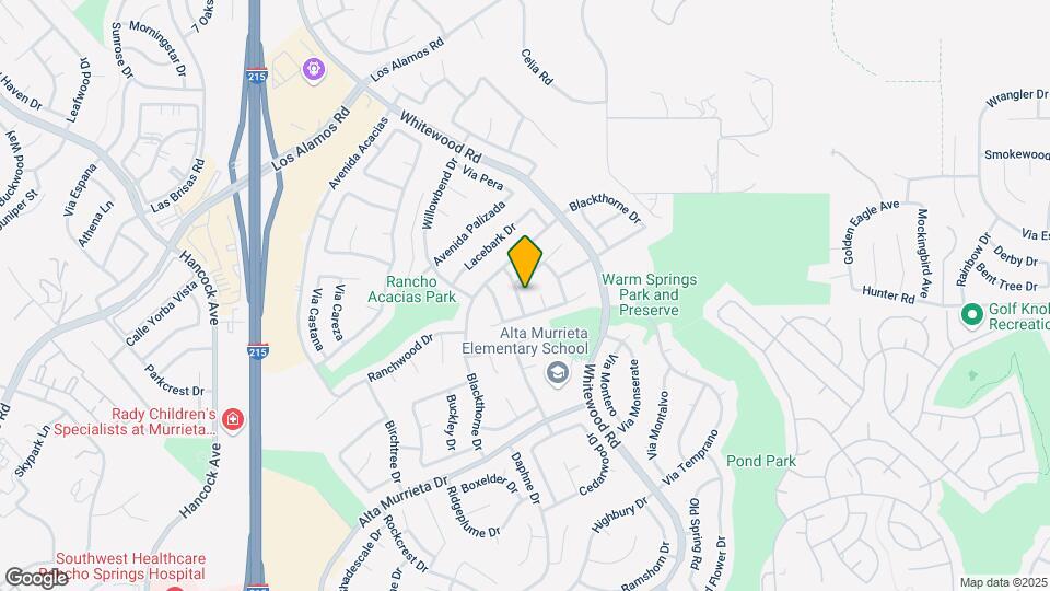 39164 Silktree Dr Map and Location Details
