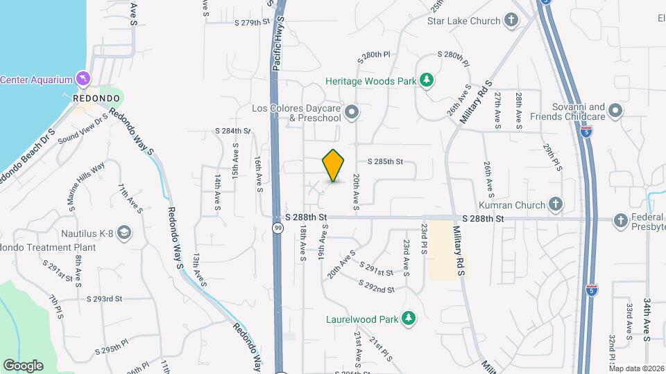 1839 S 286th Ln Map and Location Details