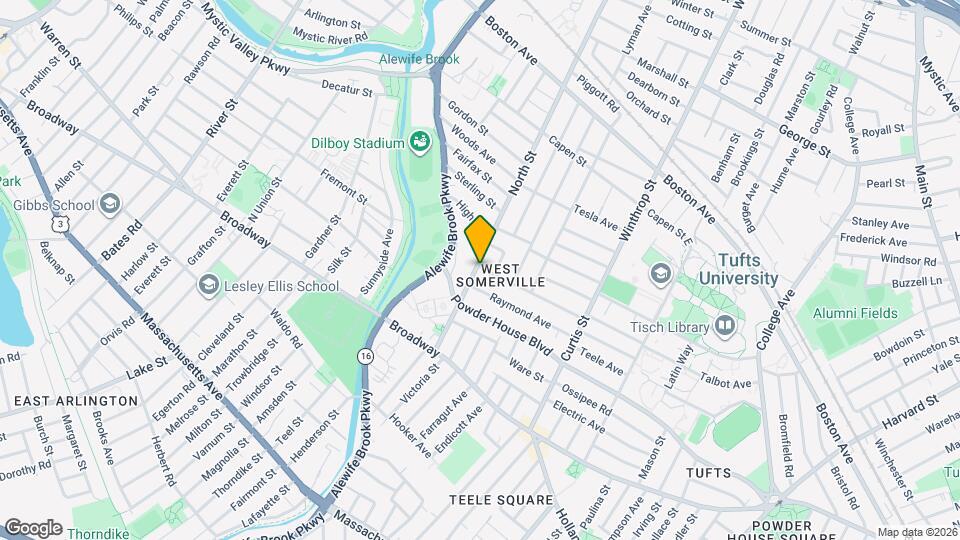 104 Conwell Ave, Unit 3 Map and Location Details