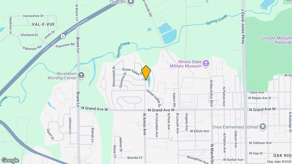 20 Amos Valley Dr Map and Location Details