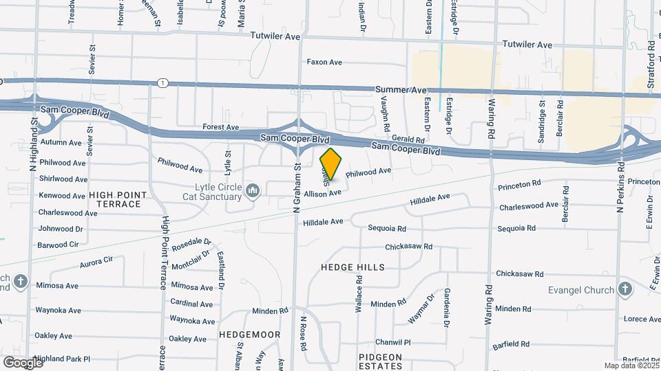 456 Sharon Dr Map and Location Details