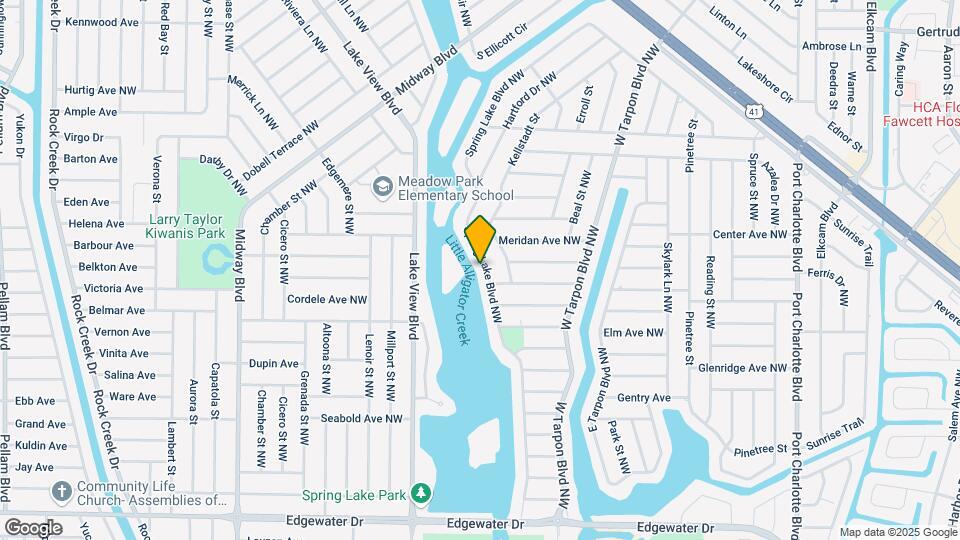 446 Spring Lake Blvd NW Mapa y Detalles de la Ubicación