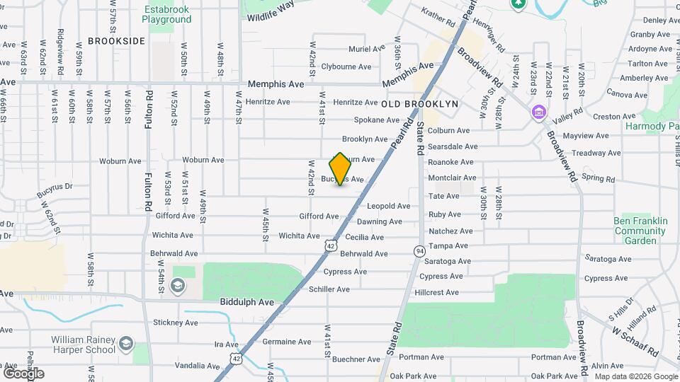 4002 Ardmore Ave Map and Location Details