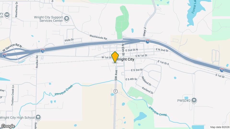 109 SW Ave Map and Location Details