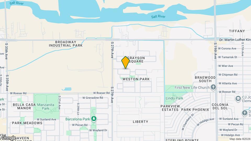 2601 W Spencer Run Mapa y Detalles de la Ubicación