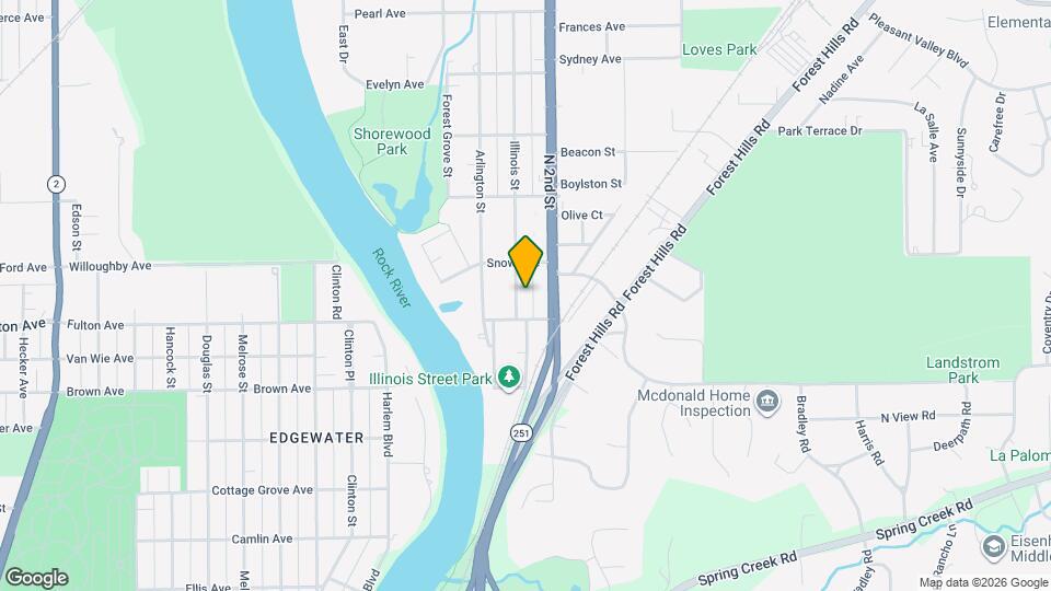 4719 Illinois St Map and Location Details