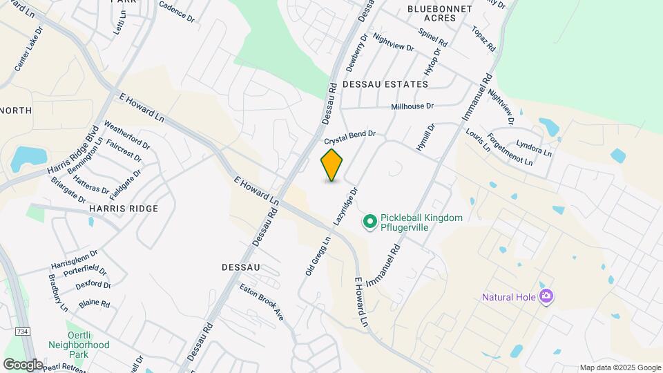 13513 Crooked Creek Dr Map and Location Details