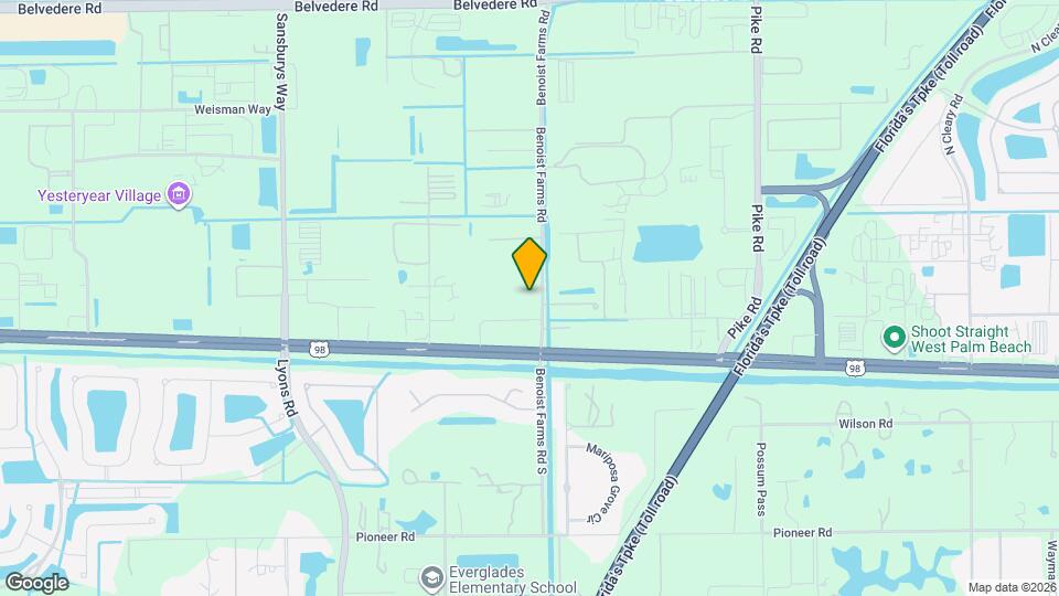 105 Benoist Farms Rd Map and Location Details