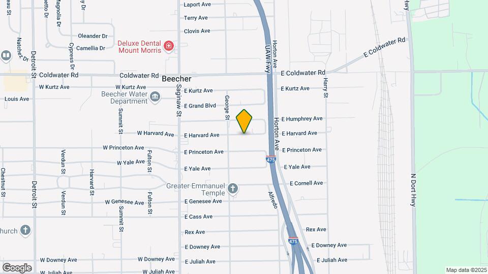 1144 E Harvard Ave Mapa y Detalles de la Ubicación