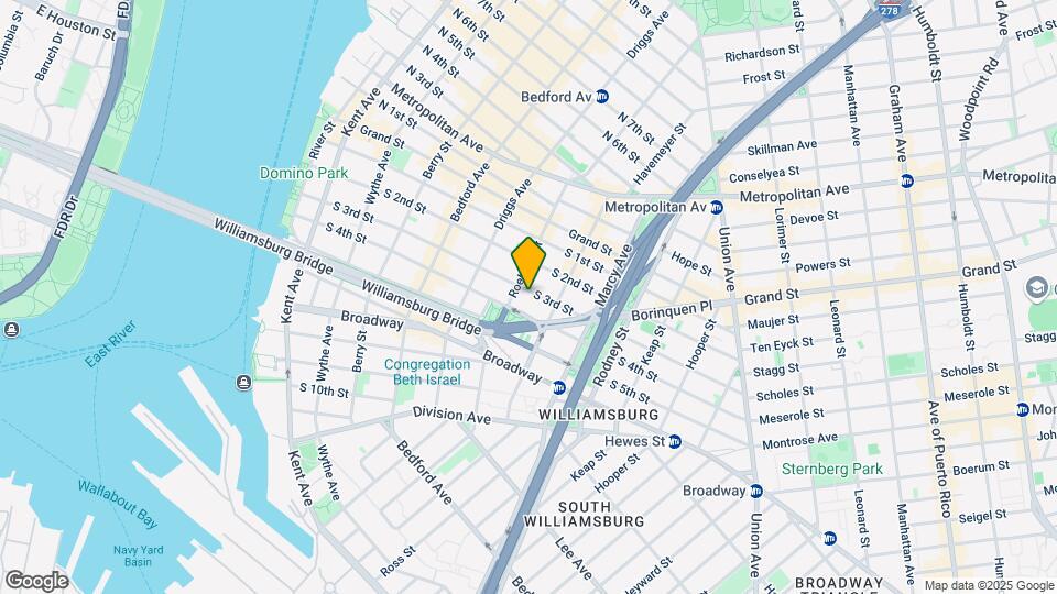 218 S 3rd St Map and Location Details