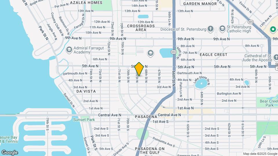 401 69th St N Map and Location Details