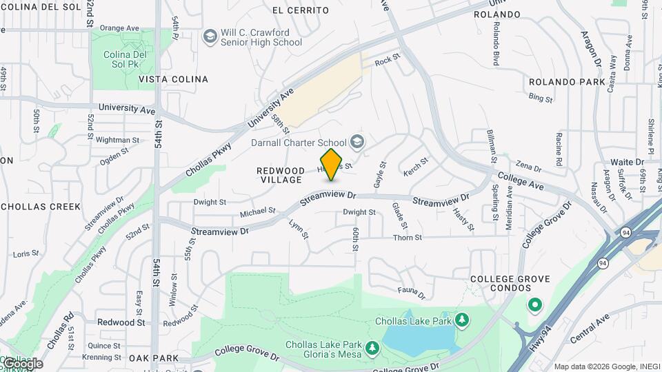 5914 Streamview Dr Map and Location Details