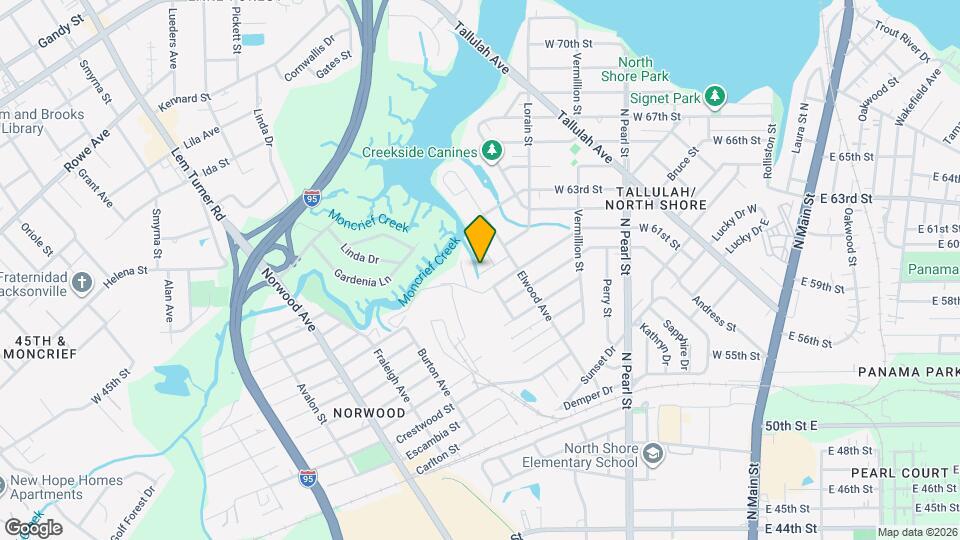 557 W 62nd St Map and Location Details