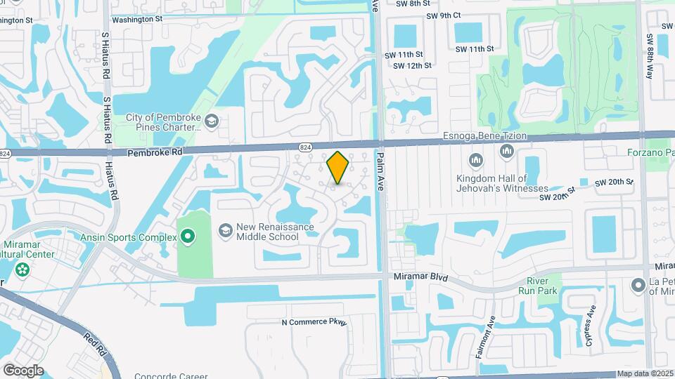 10235 SW 20th St Map and Location Details