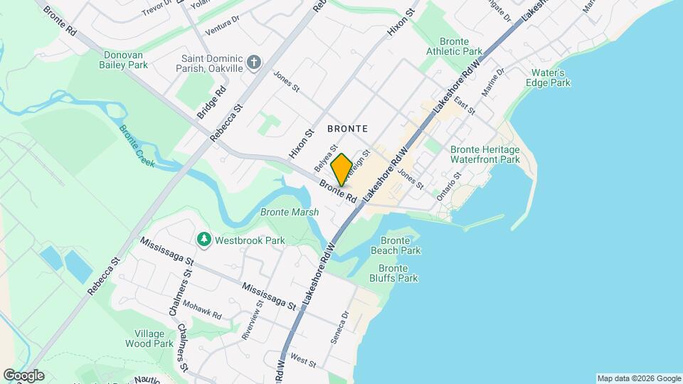125 Bronte Rd Map and Location Details