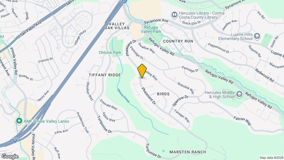 1879 Pheasant Dr Map and Location Details