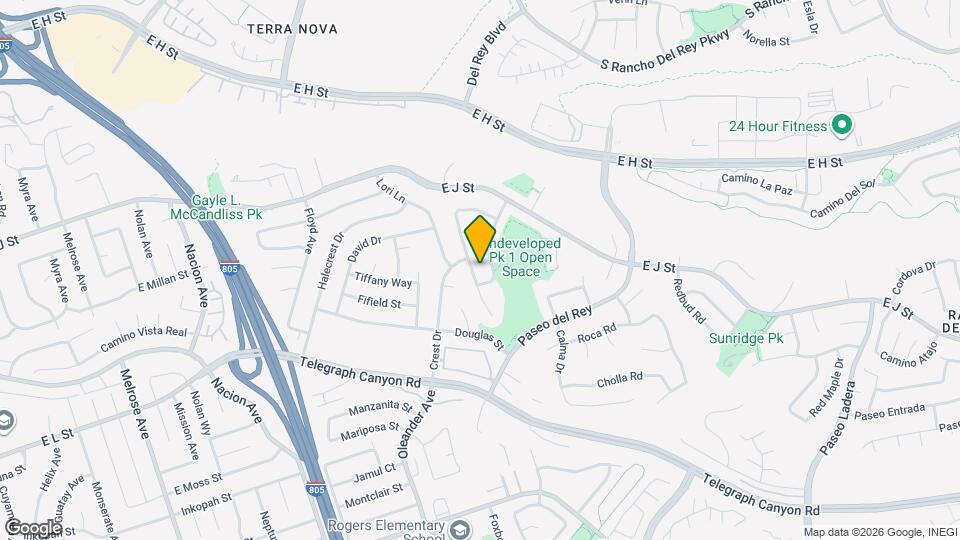 861 Buen Tiempo Dr Map and Location Details