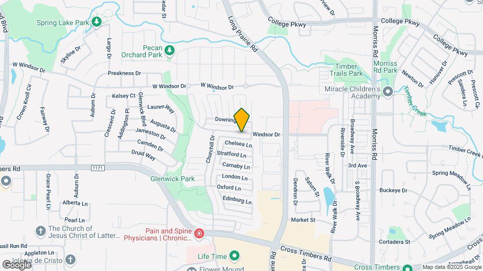 2825 Windsor Dr Mapa y Detalles de la Ubicación