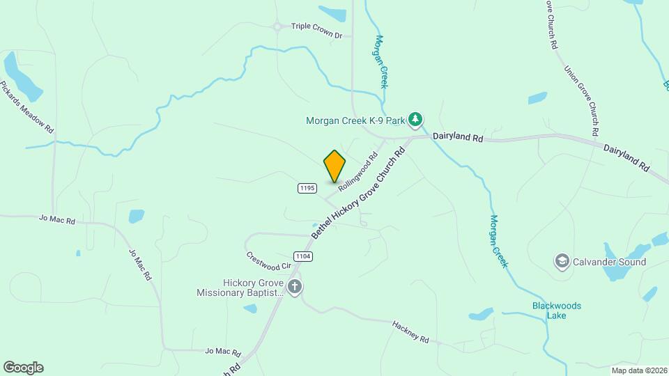 8907 Rollingwood Rd Map and Location Details