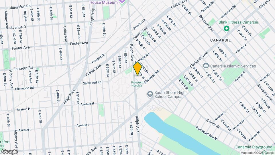 611-615 E 76th St Map and Location Details