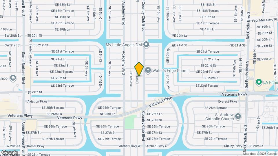 2301 SE 8th Pl Map and Location Details