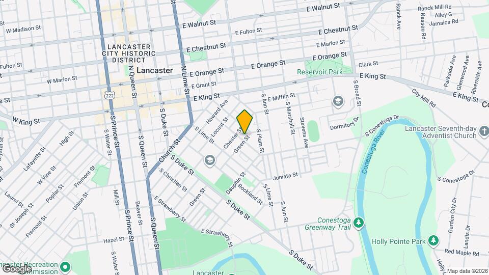 56 Green St Mapa y Detalles de la Ubicación