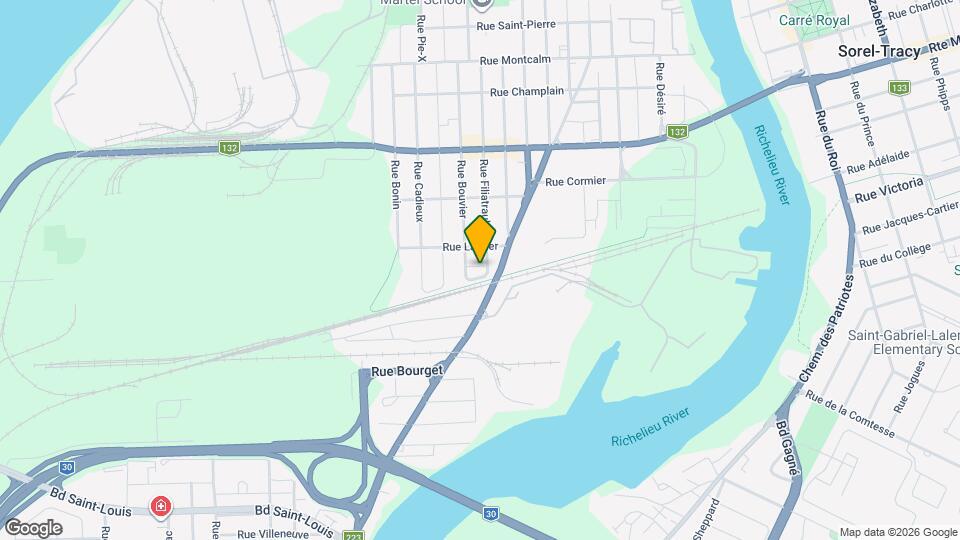 1525 Filiatrault Rue Map and Location Details