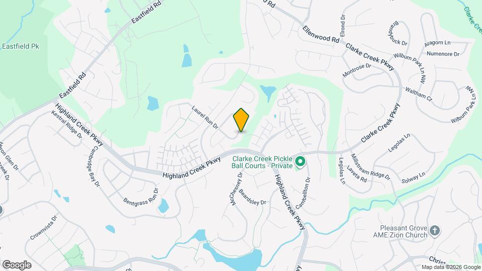 8411 Laurel Run Dr Map and Location Details