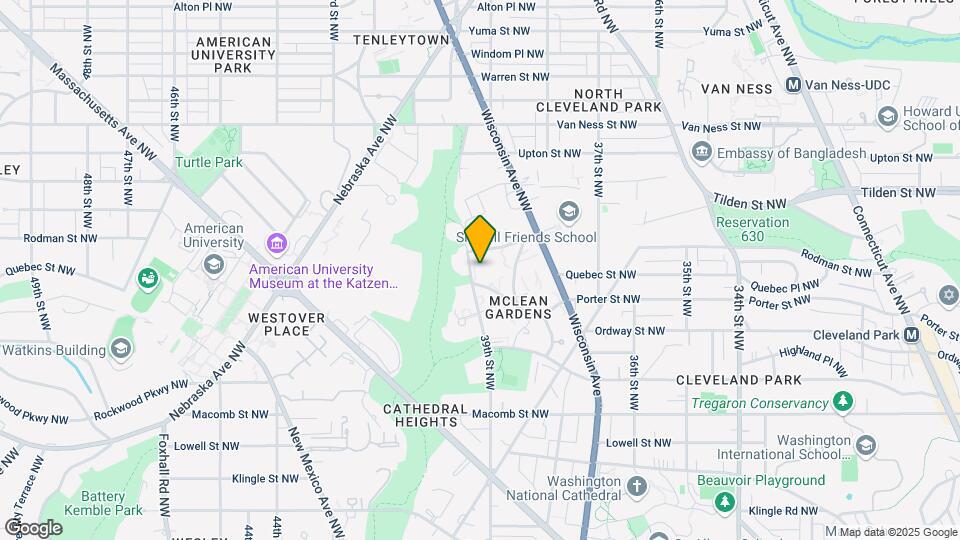 3711 39th St NW Map and Location Details