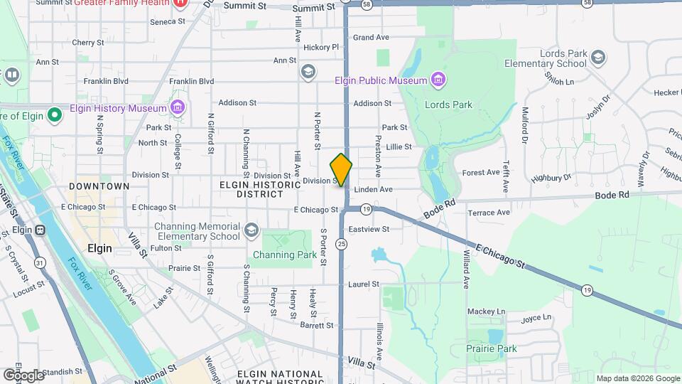 22 N Liberty St Map and Location Details