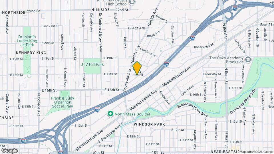 1719 Ingram St Map and Location Details