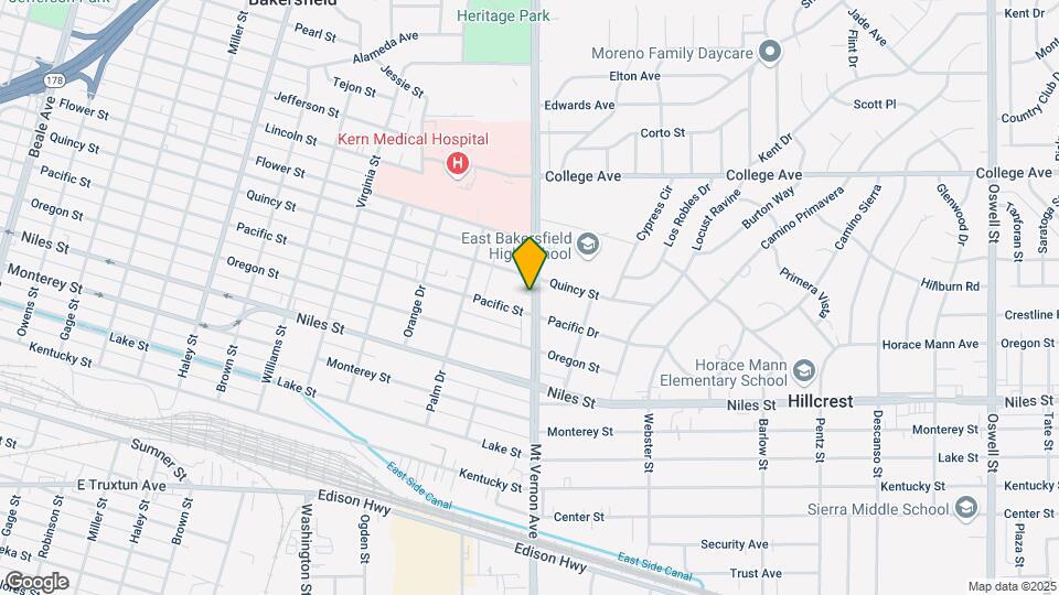 1514 Mount Vernon Ave Mapa y Detalles de la Ubicación