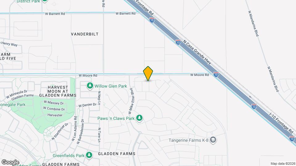 10703 W Embrey Dr Map and Location Details