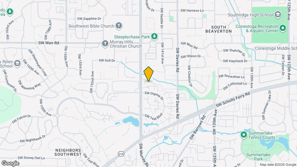 14320 SW Cougar Ridge Dr Map and Location Details