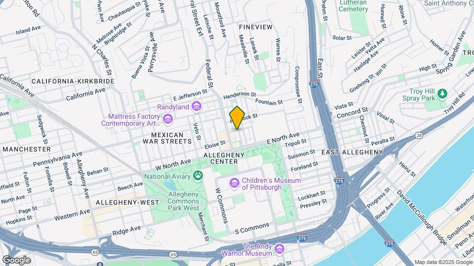 1221 Boyle St Mapa y Detalles de la Ubicación