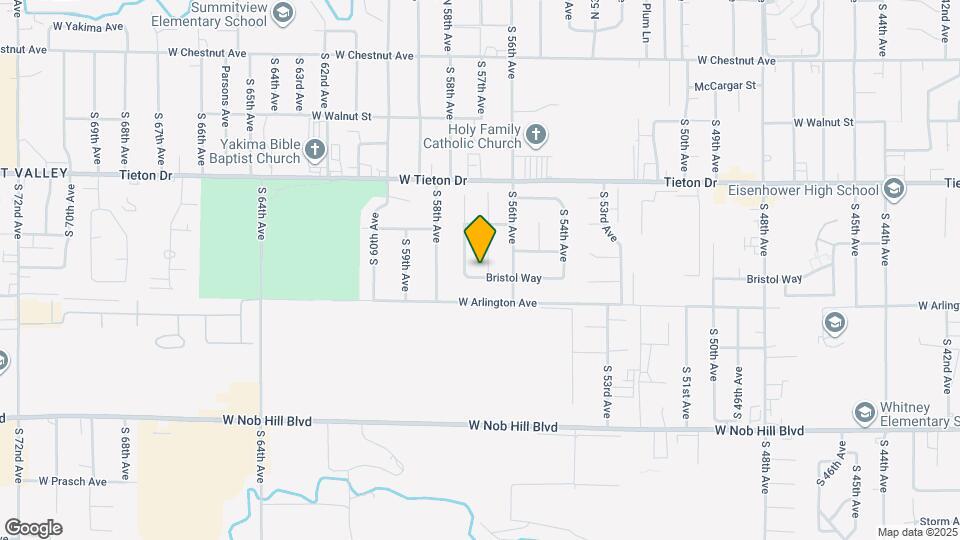 5607 Bristol Way Map and Location Details