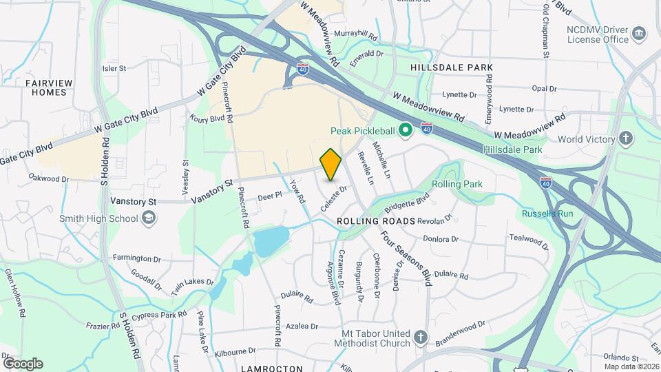 2204 Celeste Ct Map and Location Details