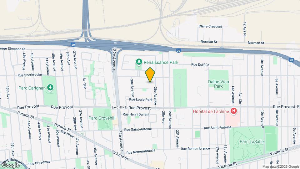 2675 Thessereault St Map and Location Details