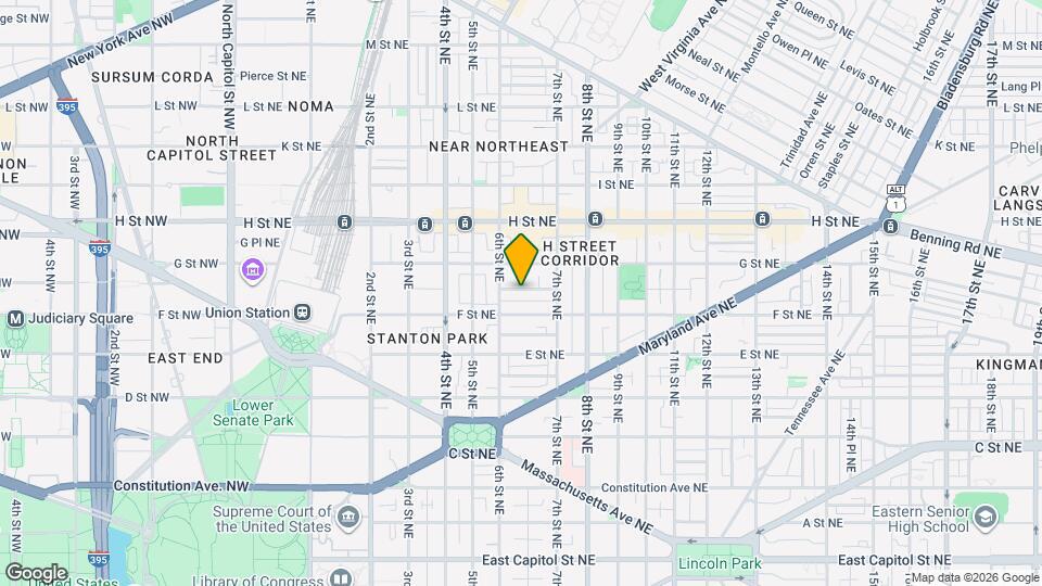 623 Morris Pl NE Map and Location Details