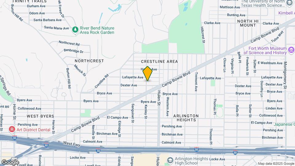 4636 Dexter Ave Mapa y Detalles de la Ubicación