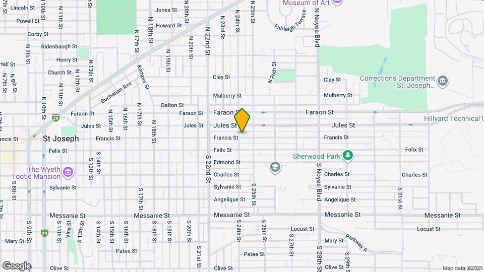 2407 Francis St Map and Location Details