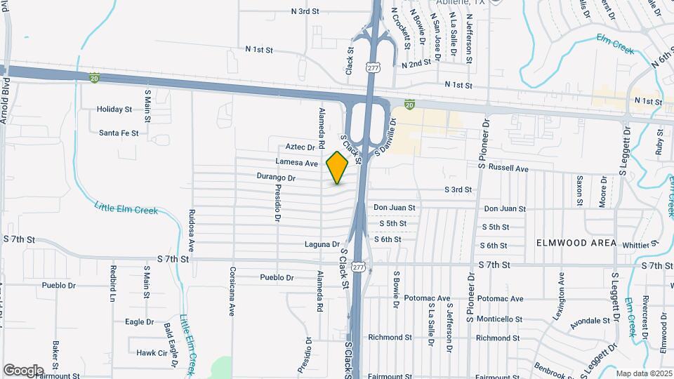 5132 Encino Rd Map and Location Details