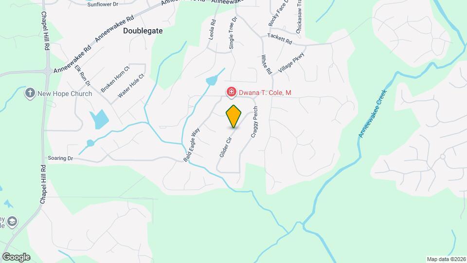 4504 Gilder Circle Map and Location Details