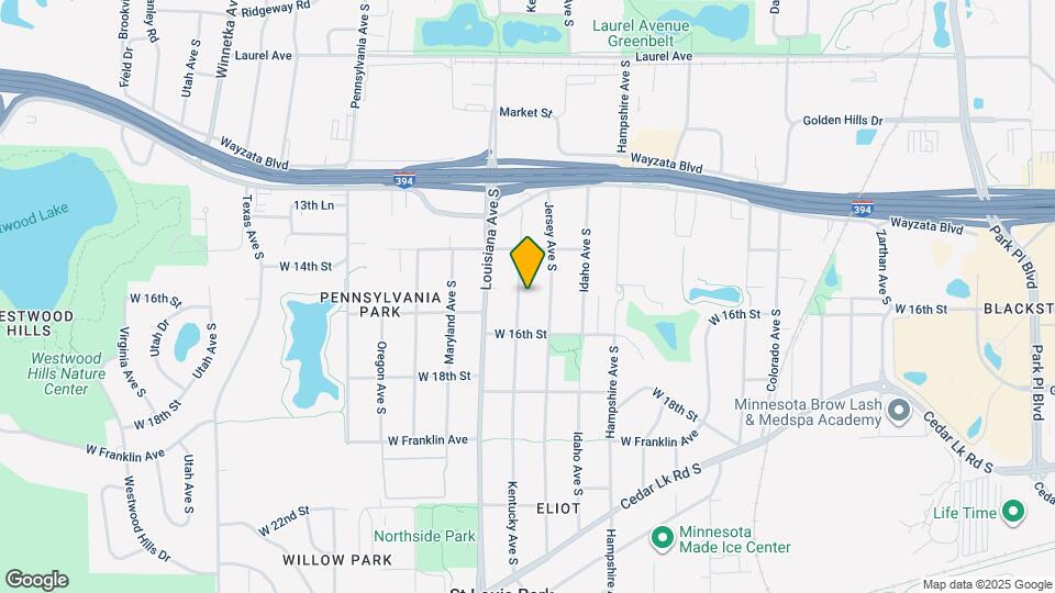 1445 Kentucky Ave S Map and Location Details