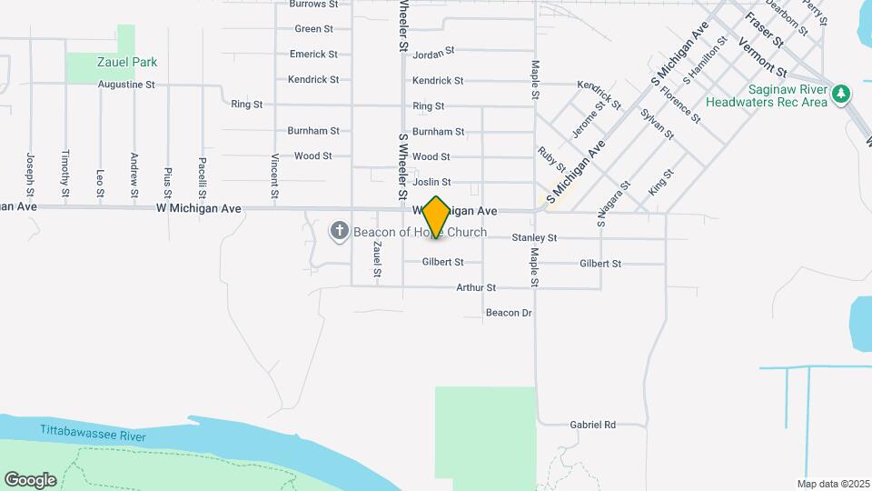 1909 Stanley St Map and Location Details